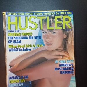 Hustler Magazine June 1991